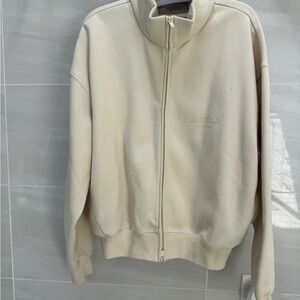 Essentials Women’s Cream Full Zip Jacket